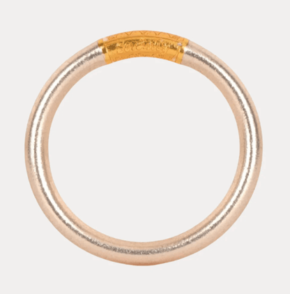 Champagne Tzubbie All Weather Bangle In Serenity Prayer - Macoma Boutique310 Accessories/Jewelry