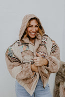 Change of Pattern Quilted Jacket - Macoma Boutique230 Outerwear