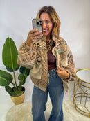 Change of Pattern Quilted Jacket - Macoma Boutique230 Outerwear