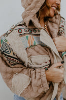 Change of Pattern Quilted Jacket - Macoma Boutique230 Outerwear