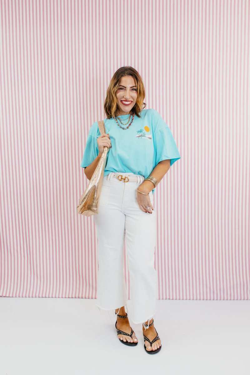 Chasing Sunshine Tee - Reg & Curvy - Macoma Boutique140 Graphic Tees