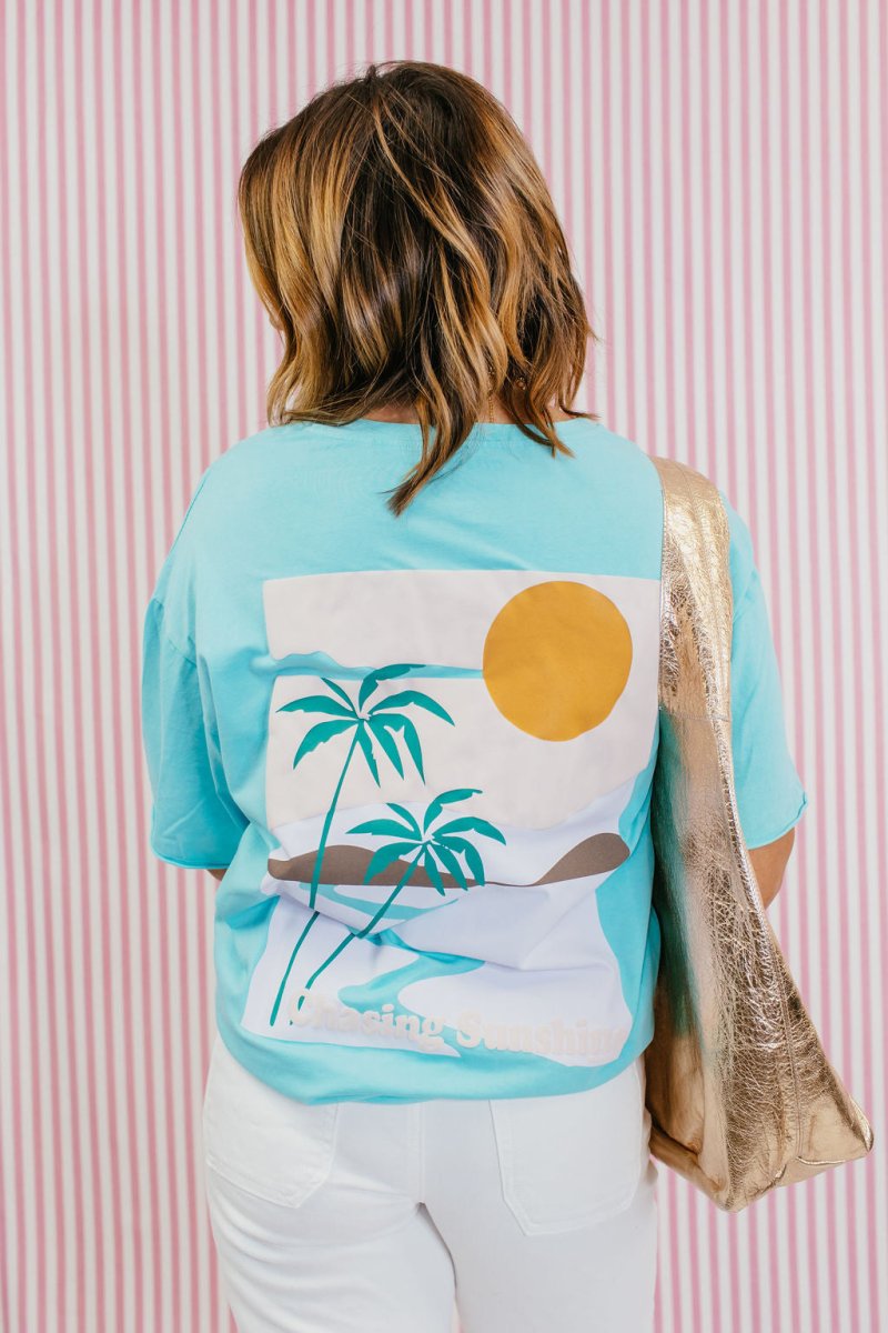 Chasing Sunshine Tee - Reg & Curvy - Macoma Boutique140 Graphic Tees