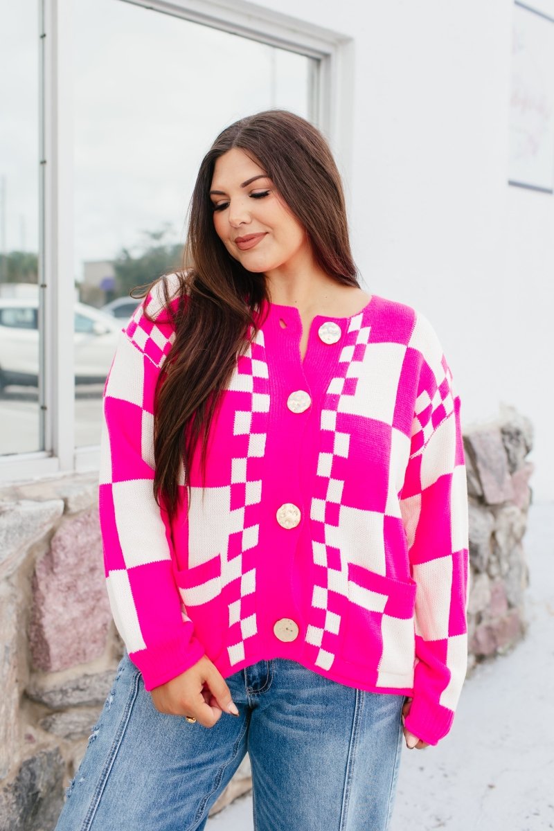 Check Yourself Cardigan - Macoma Boutique220 Cardigans/Kimonos