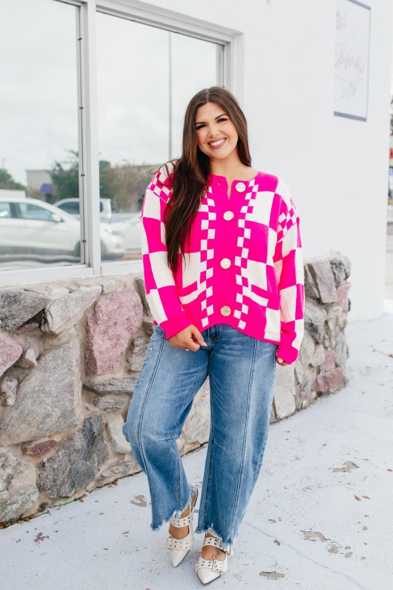 Check Yourself Cardigan - Macoma Boutique220 Cardigans/Kimonos