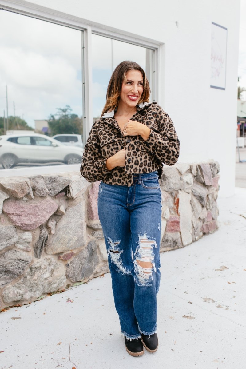 Cheetah Crush Jacket - Macoma Boutique240 Jackets/Blazers