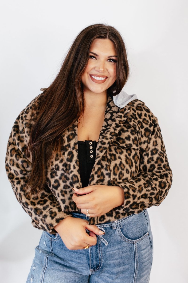 Cheetah Crush Jacket - Macoma Boutique240 Jackets/Blazers