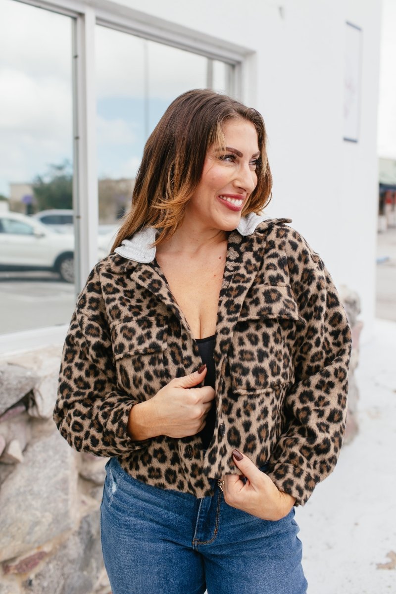 Cheetah Crush Jacket - Macoma Boutique240 Jackets/Blazers