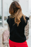 Chic Black Muscle Tank - Macoma Boutique100 Short Sleeve