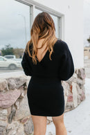 Chic & Cinched Sweater Dress - Macoma Boutique250 Dresses