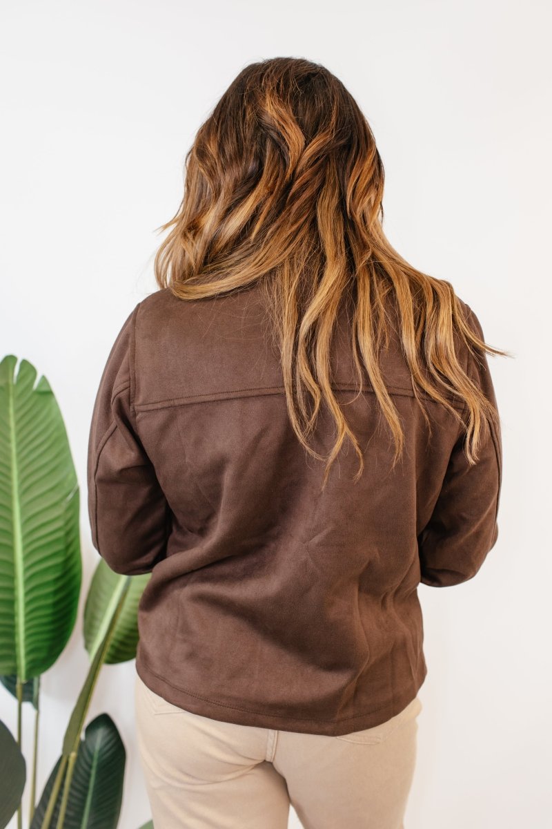 Chic in Chestnut Jacket - Macoma Boutique240 Jackets/Blazers