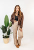 Chic in Chestnut Jacket - Macoma Boutique240 Jackets/Blazers