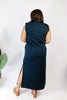 Chic & Simple Dress In Navy - Macoma Boutique250 Dresses