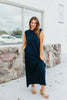 Chic & Simple Dress In Navy - Macoma Boutique250 Dresses