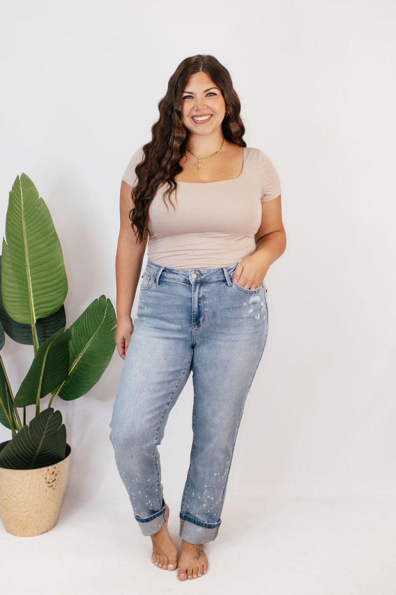 Chic & Sleek Bodysuit - Macoma Boutique100 Short Sleeve