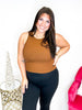 Cinnamon Cropped Tank - Macoma Boutique110 Tanks