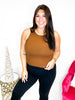 Cinnamon Cropped Tank - Macoma Boutique110 Tanks