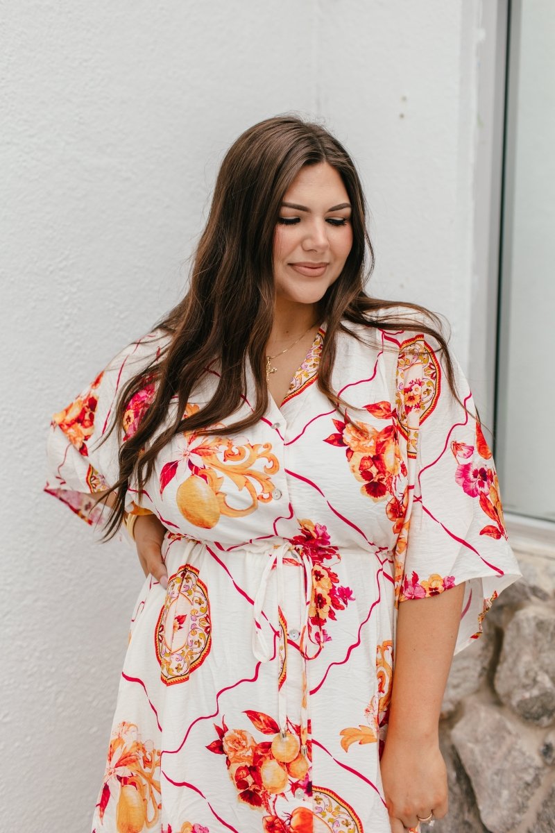 Citrus Garden Dress - Macoma Boutique250 Dresses