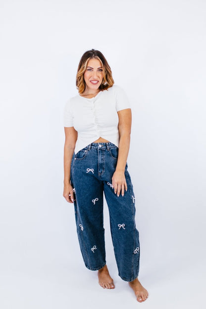 Classic Charm Top - FINAL SALE - Macoma Boutique100 Short Sleeve