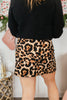Classic Crush Mini Skirt In Cheetah - Reg & Curvy - Macoma Boutique200 Skirts