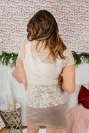 Classic Crush Mini Skirt In Tan - Reg & Curvy - Macoma Boutique200 Skirts