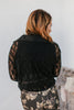 Classic Kathryn Button Up Top In Black Lace - Reg & Curvy - Macoma Boutique120 Long Sleeve