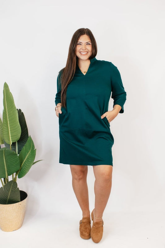 Classic Shift Dress - Reg & Curvy - Macoma Boutique250 Dresses