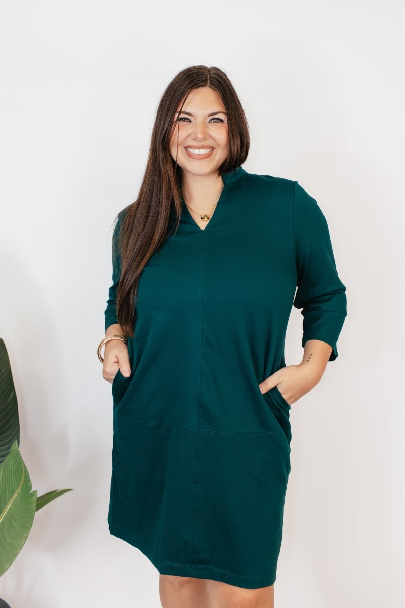 Classic Shift Dress - Reg & Curvy - Macoma Boutique250 Dresses