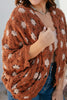 Close Knit Cardigan In Brick - Macoma Boutique220 Cardigans/Kimonos