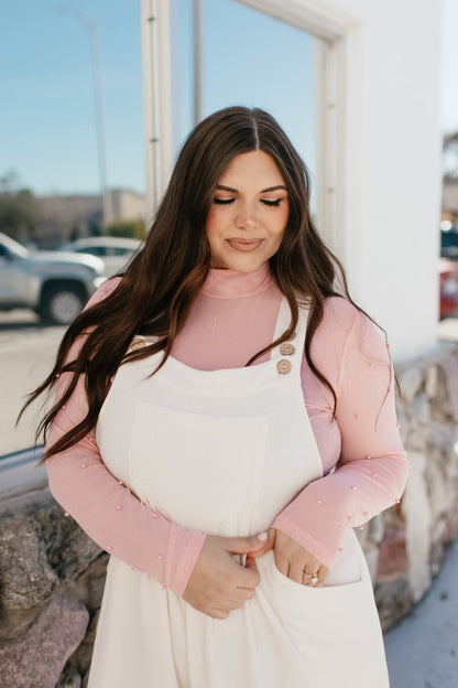 Coconut Cream Jumpsuit - Macoma Boutique260 Jumpsuits/Rompers/Overalls