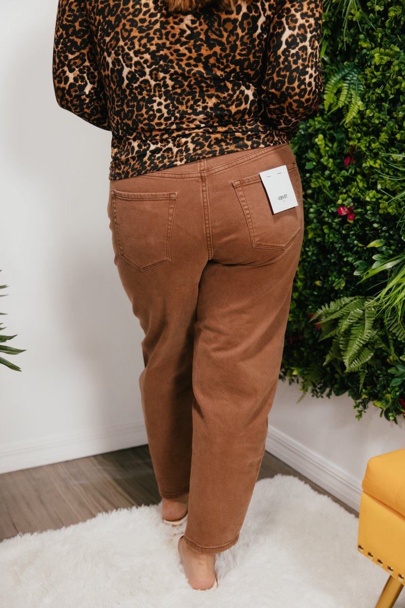 Coffee Break Barrel Jeans - Macoma Boutique170 Denim