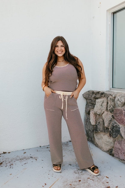 Coffee Run Lounge Set - Reg & Curvy - Macoma Boutique290 Loungewear/Sets