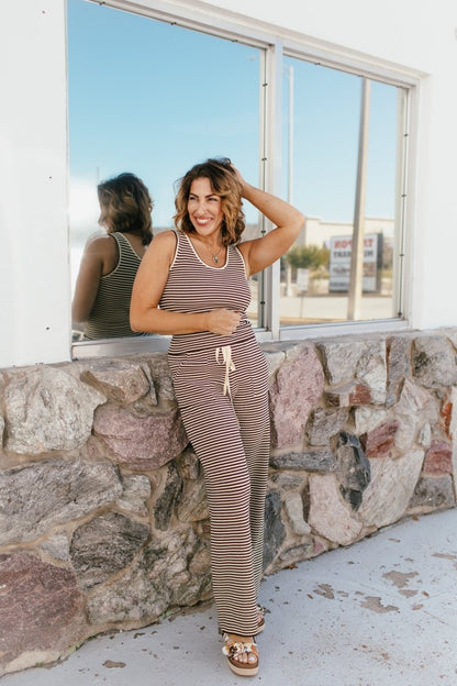Coffee Run Lounge Set - Reg & Curvy - Macoma Boutique290 Loungewear/Sets