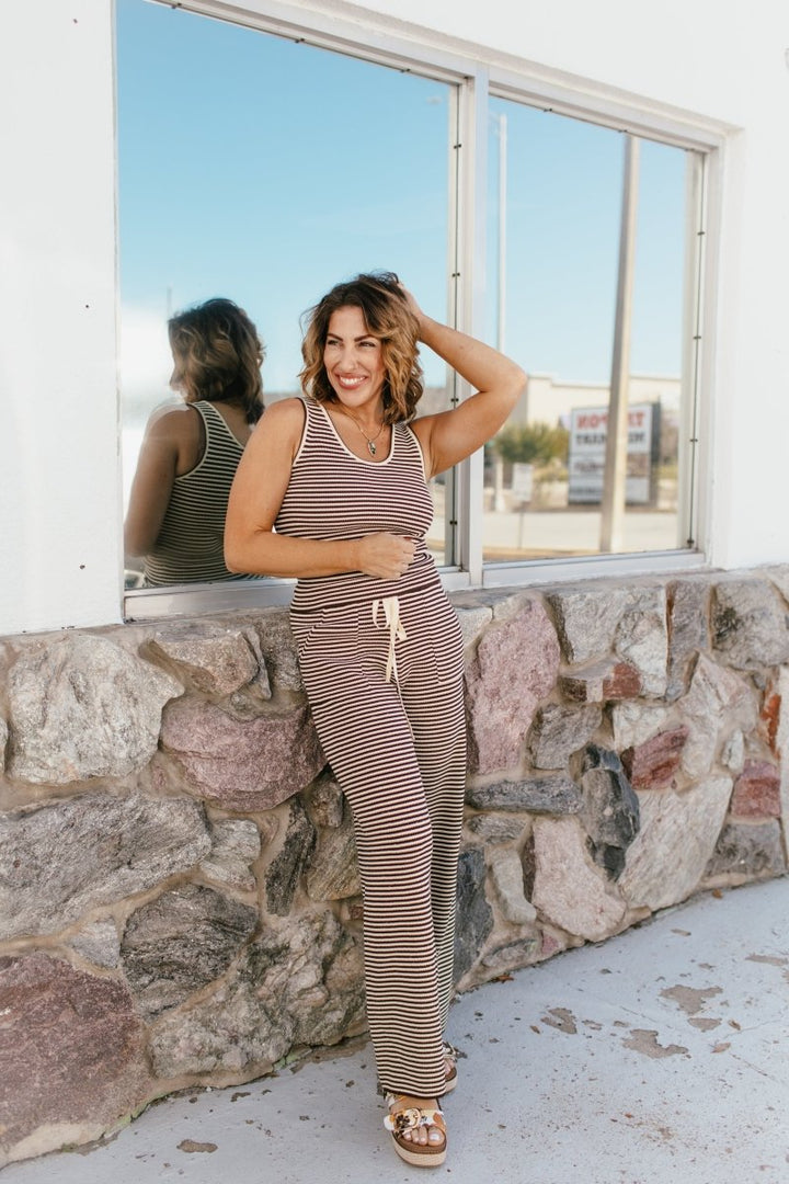 Coffee Run Lounge Set - Reg & Curvy - Macoma Boutique290 Loungewear/Sets