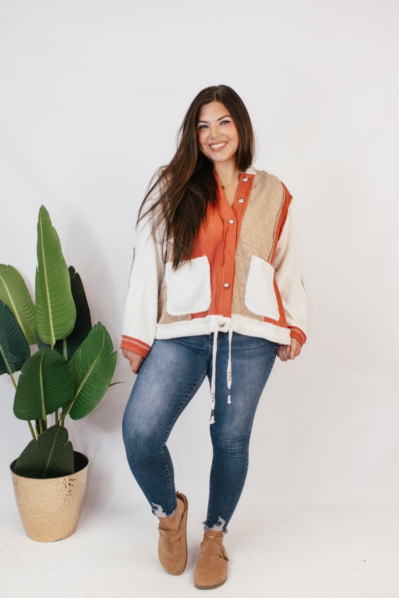 Colorblock Comfort Jacket - Macoma Boutique240 Jackets/Blazers