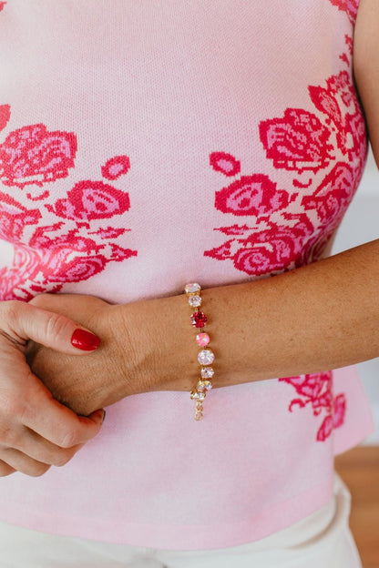 Colorful Dreams Bracelet In Pink - Macoma Boutique310 Accessories/Jewelry