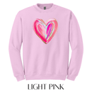 Colorful Heart Graphic Pullover - FINAL SALE - Macoma Boutique555 Presales