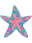 Colorful Starfish Graphic Tank Top - FINAL SALE - Macoma Boutique555 Presales