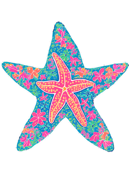 Colorful Starfish Graphic Tank Top - FINAL SALE - Macoma Boutique555 Presales
