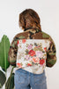 Combat Spark Camo Jacket In Floral - Macoma Boutique240 Jackets/Blazers