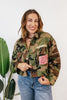 Combat Spark Camo Jacket In Floral - Macoma Boutique240 Jackets/Blazers