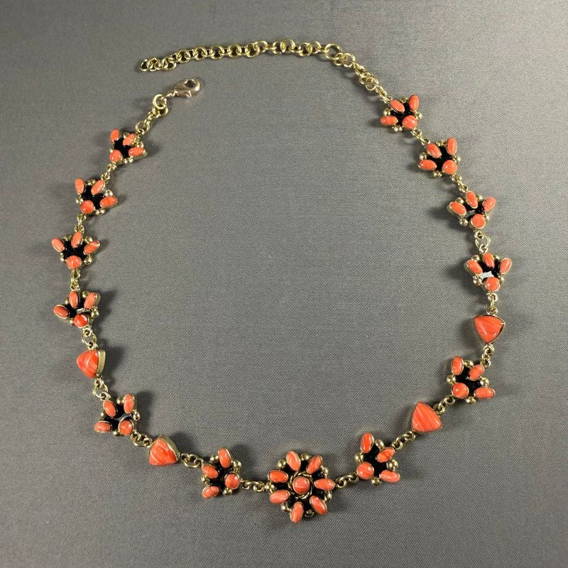 Coral Garden Choker Necklace - Macoma Boutique315 Jewelry