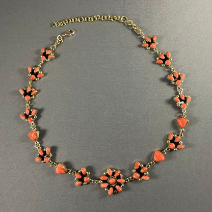 Coral Garden Choker Necklace - Macoma Boutique315 Jewelry