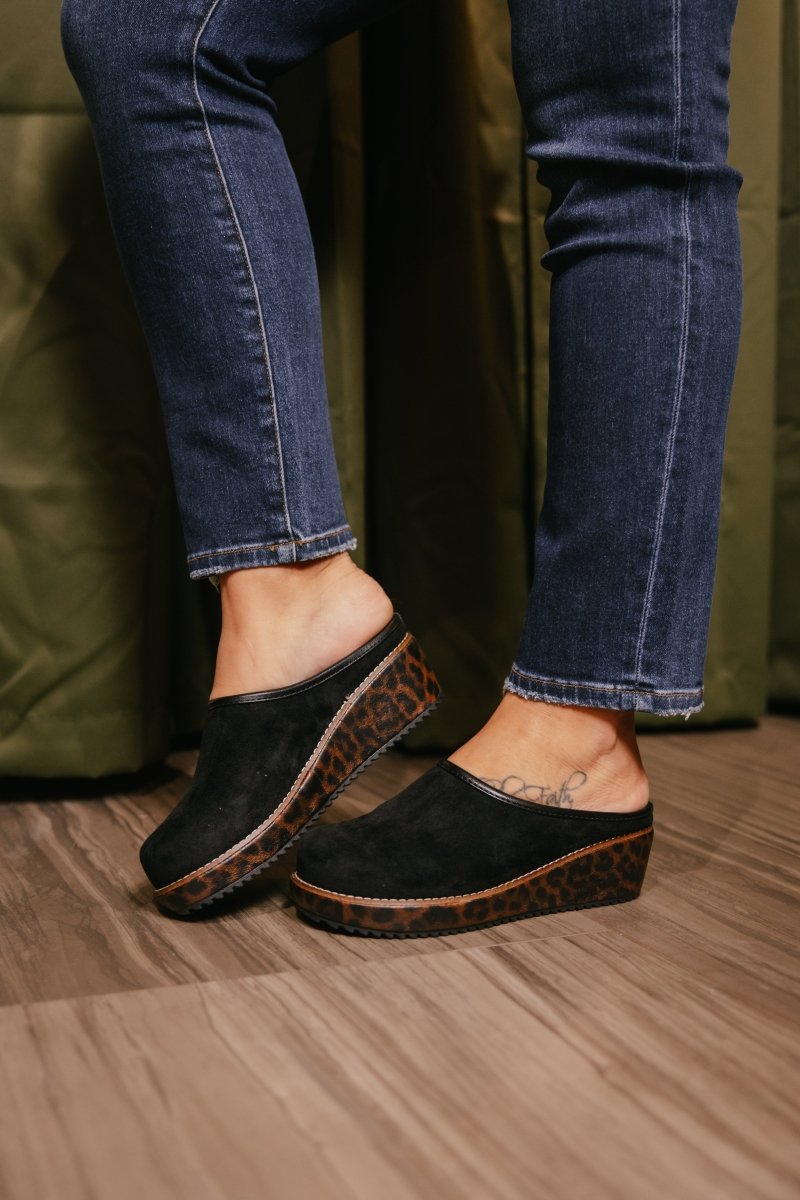 Corky's Black Better Half Shoes - Macoma Boutique303 Mules & Boots