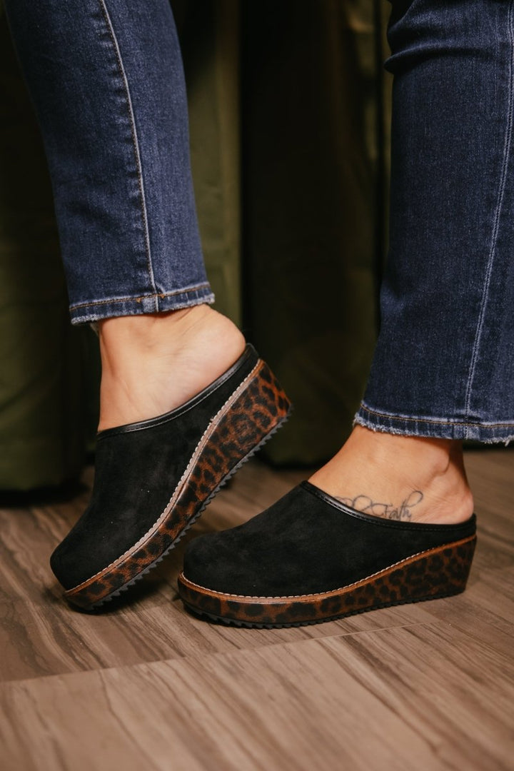Corky's Black Better Half Shoes - Macoma Boutique303 Mules & Boots