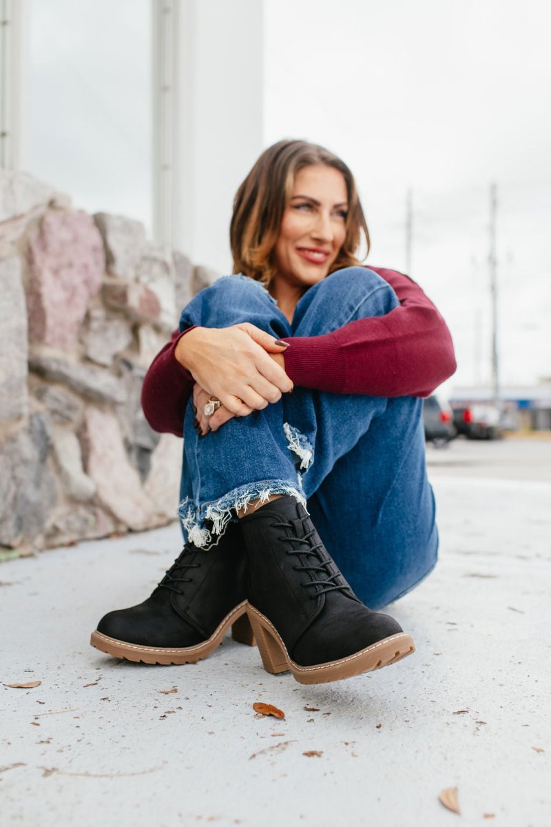 Corky's Black Broomstick Boots - Macoma Boutique303 Mules & Boots