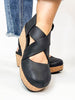 Corky's Black Case Closed Shoes - Macoma Boutique302 Wedges & Heels