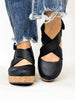 Corky's Black Case Closed Shoes - Macoma Boutique302 Wedges & Heels