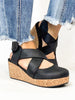 Corky's Black Case Closed Shoes - Macoma Boutique302 Wedges & Heels