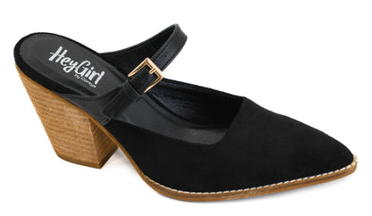 Corky's Black Combo Sober Up Heels - Macoma Boutique302 Wedges & Heels