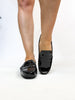 Corky's Black Crinkle Patent Penny For Your Thoughts Shoes - Macoma Boutique305 Flats